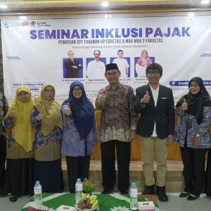 UMUKA Gelar Seminar Inklusi Pajak dan Penandatanganan MoU/MoA Tiga Fakultas Bersama DJP