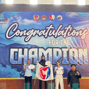 Mahasiswi UMUKA Solo Raih Medali Perunggu di Danlanud Iswahjudi Cup Taekwondo Championship 2025